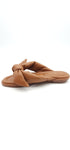 Alexandre Birman Women's Knotted Slip-On Sandals Brown Size 5
